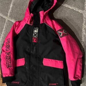 FXR Kids WINTER Jacket - Black and Pink